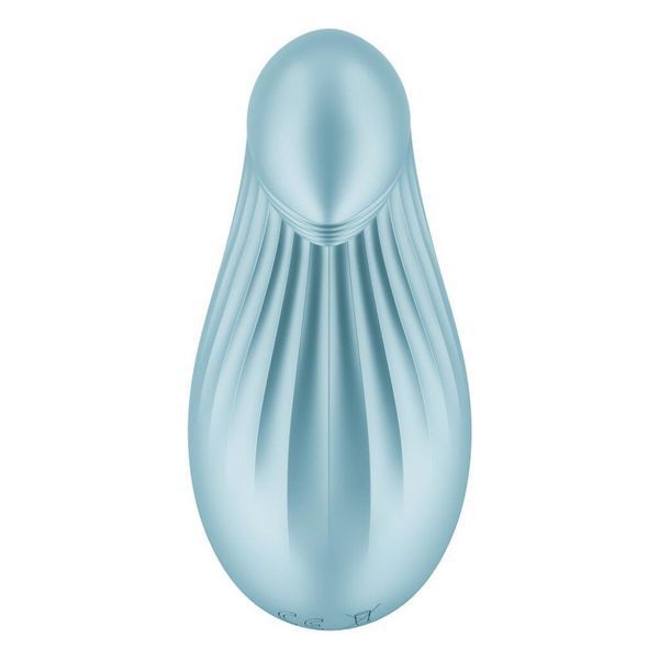 Вібратор Satisfyer Dipping Delight Light Blue, 2 мотори, гнучкий кінчик SO6991