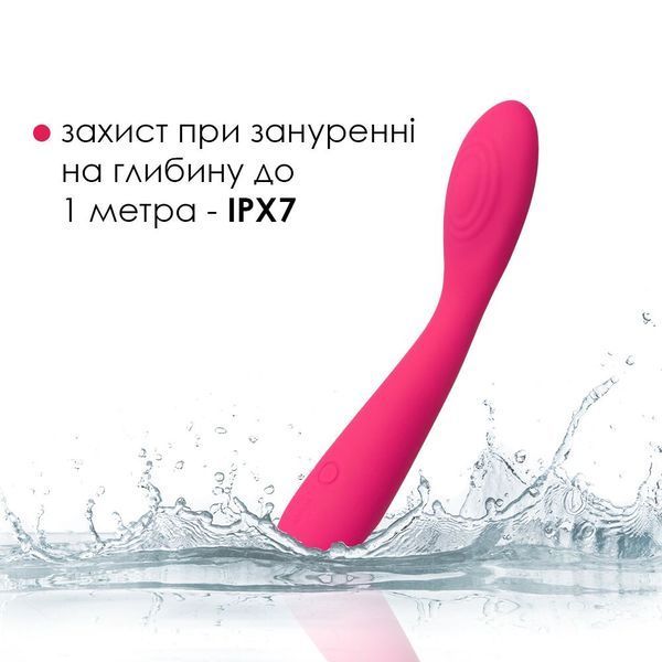 Вібратор для клітора та точки G Svakom Iris Plum Red SO4854