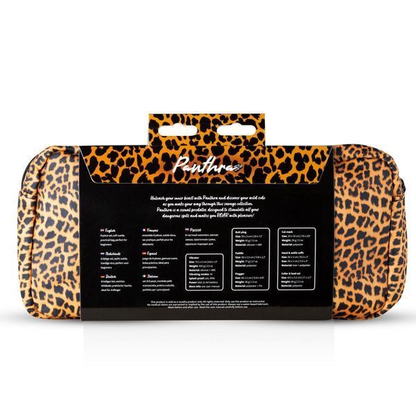 Набор BDSM-аксессуаров Panthra Gato 8-piece set SO5118