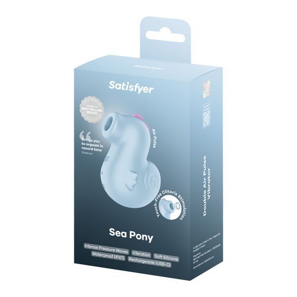 Вакуумный клиторальный стимулятор Satisfyer Sea Pony SX3540