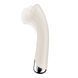 Вібратор з ротацією Satisfyer Spinning G-Spot 1 Beige, плоский майданчик для стимуляції точки G SX0557 фото 2
