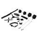 БДСМ-набор Liebe Seele Bound You 12pcs set, 12 предметов, в комплекте вибропуля и кружевные стринги SO9505 фото 1