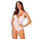 Эротическое полупрозрачное боди Obsessive Heavenlly crotchless teddy XL/2XL, с доступом SO8168 фото 1