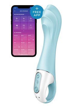 Смарт-вибратор точки G Satisfyer Air Pump Vibrator 5+, надувается SO6719
