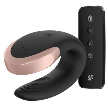 Смарт-вібратор для пар Satisfyer Double Love (Black) SO4930