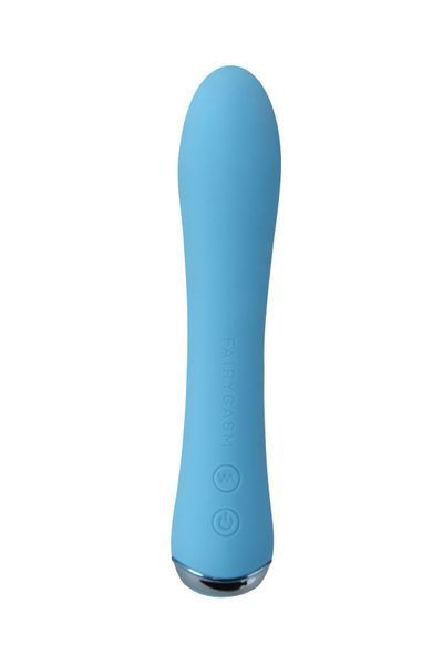 Вибратор с подогревом FairyGasm WowGenie blue, подогрев до 42 &deg;C SX0653