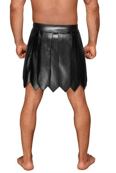 Мужская юбка гладиатора Noir Handmade H053 Eco leather men's gladiator skirt, L, экокожа SX0073