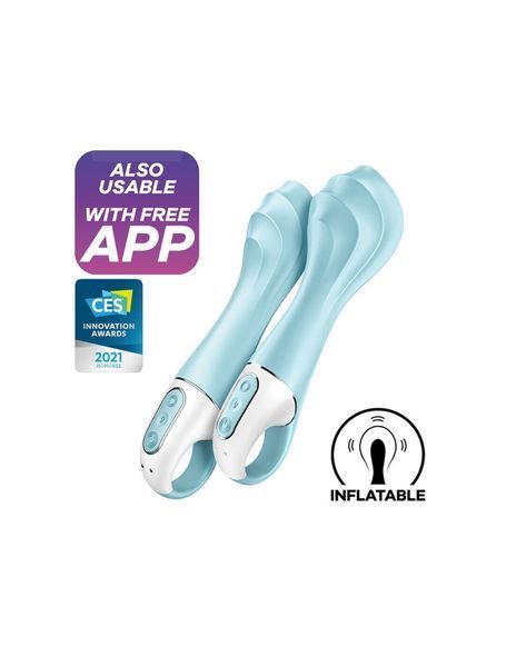 Смарт-вибратор точки G Satisfyer Air Pump Vibrator 5+, надувается SO6719