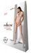 Бодістокінг з плетінням на животику Passion BS100 One Size, white, декоративний шов, з доступом SO8943 фото 6