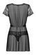 Халат-пеньюар с кружевом Obsessive Alluria peignoir & thong L/XL SX1125 фото 4