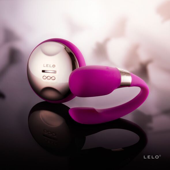 Вибратор для пар LELO Tiani 3 Deep Rose, 2 мотора, пульт ДУ SO8116