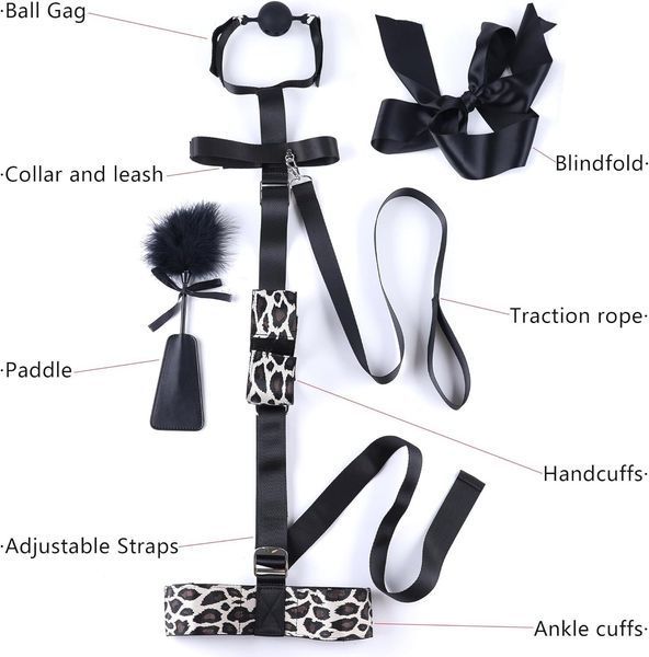 БДСМ-набор LOCKINK YEAHWOW Armbinder Restraint Set Black SX2843