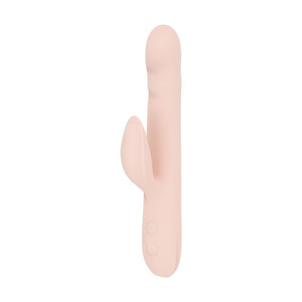 Вибратор-кролик Good Vibes Only - SHAI Thrusting Vibrator Soft Silicone - Pink SX3073