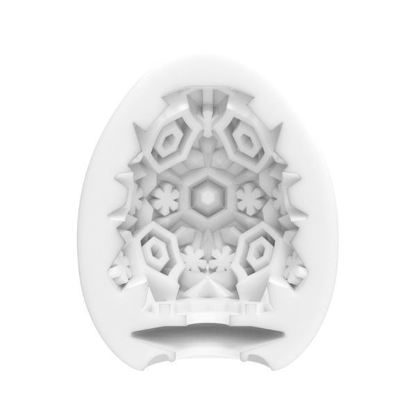 Мастурбатор-яйце Tenga Egg Snow Crystal з охолоджувальним лубрикантом SO8063