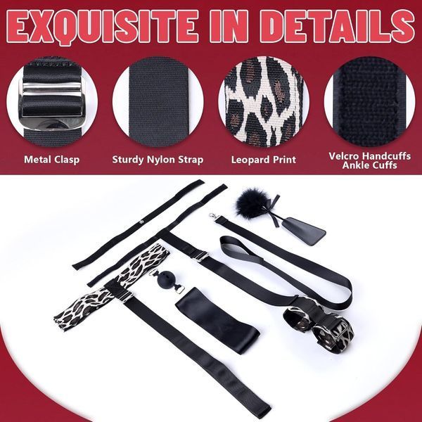 БДСМ-набор LOCKINK YEAHWOW Armbinder Restraint Set Black SX2843