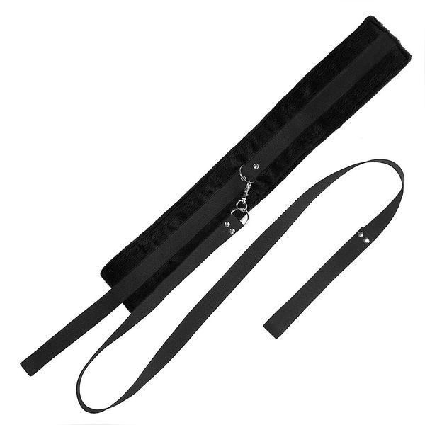 Набор ошейник с поводком и маска Art of Sex &ndash; Soft Touch Light, черный SO5158