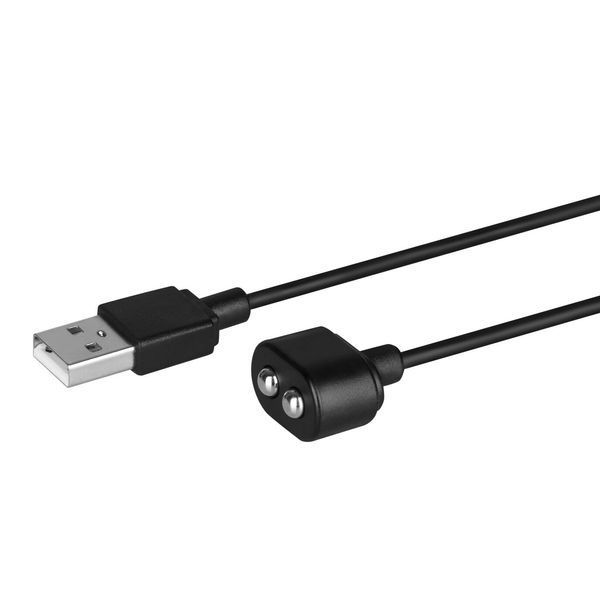 Зарядка (запасний кабель) для іграшок Satisfyer USB charging cable Black SO7792