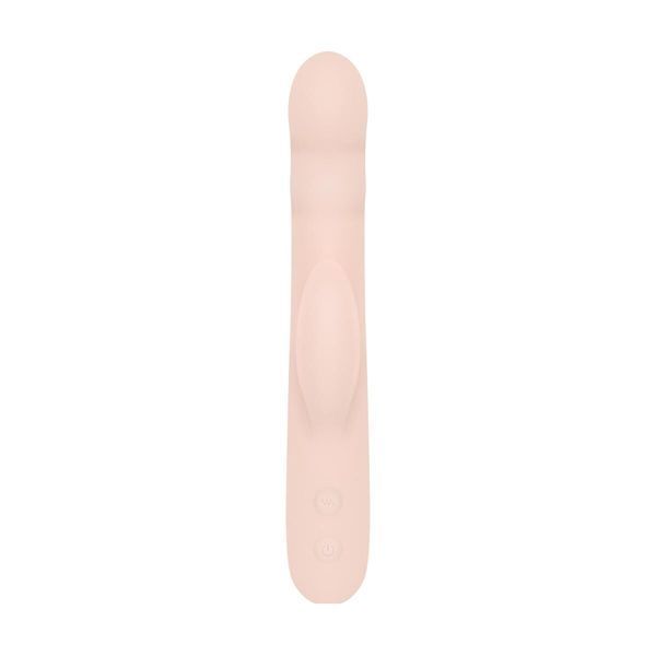 Вибратор-кролик Good Vibes Only - SHAI Thrusting Vibrator Soft Silicone - Pink SX3073