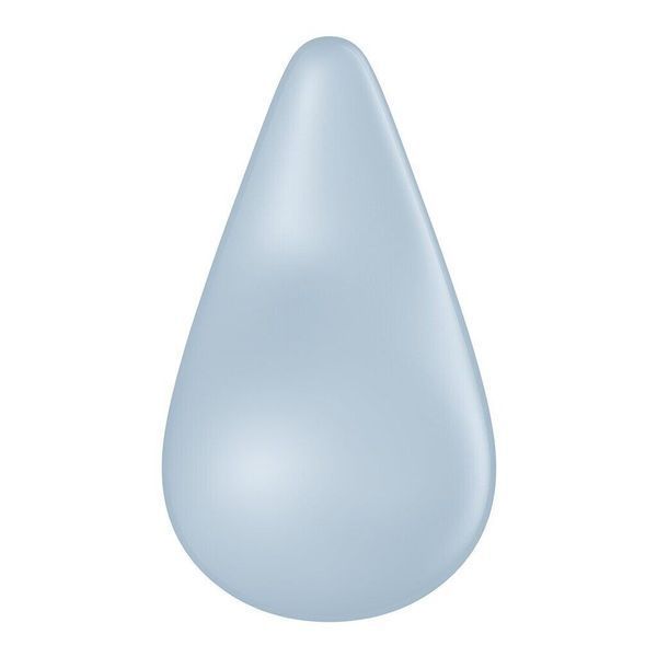 Вібратор для зовнішньої стимуляції Satisfyer Dew Drop Blue, 2 мотори, 12 режимів, м&rsquo;який корпус SX1211