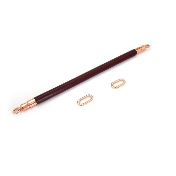 Фиксатор-распорка для ног или рук Liebe Seele Wine Red Spreader Bar, дерево + натуральная кожа SO9457