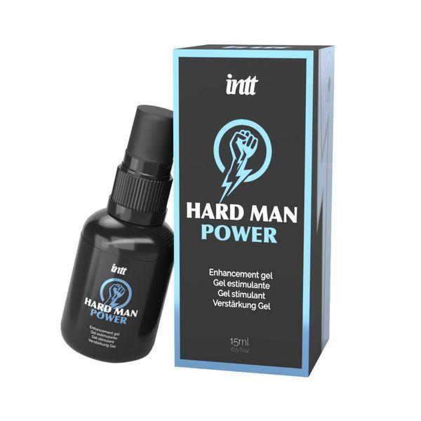 Стимулирующий гель для эрекции Intt Hard Man Power (15 мл), экстракт гингко билоба, таурин SX1271