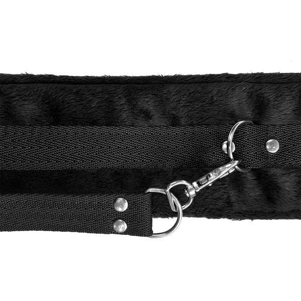 Набор ошейник с поводком и маска Art of Sex &ndash; Soft Touch Light, черный SO5158