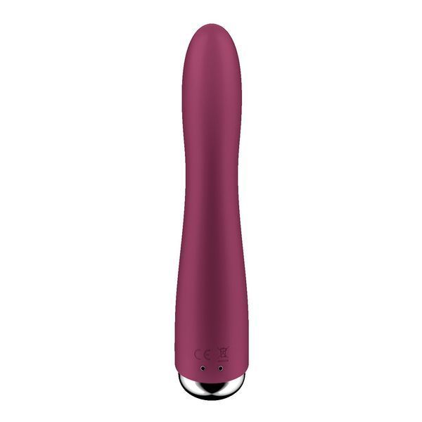 Вибратор точки G с вращением Satisfyer Spinning Vibe 1 Red, 2 мотора SX0558