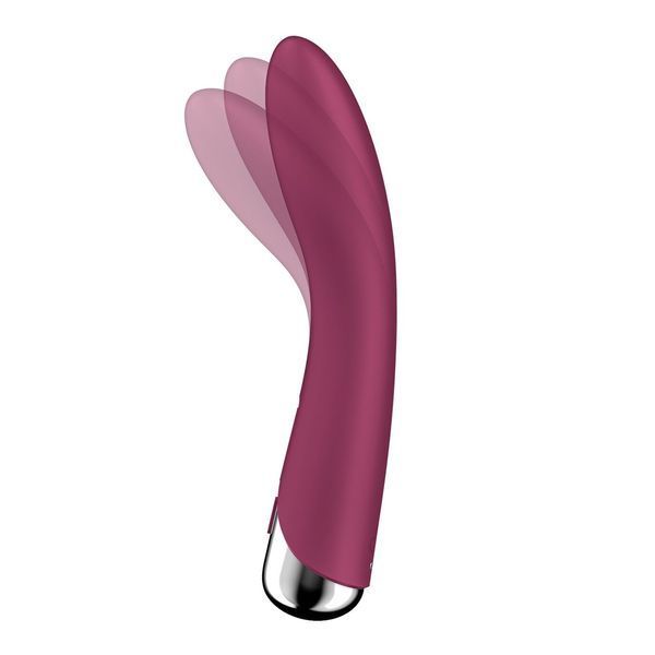 Вибратор точки G с вращением Satisfyer Spinning Vibe 1 Red, 2 мотора SX0558