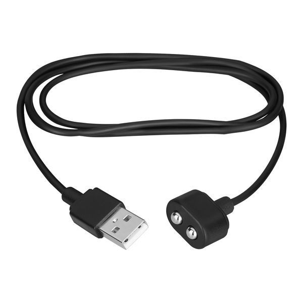 Зарядка (запасний кабель) для іграшок Satisfyer USB charging cable Black SO7792