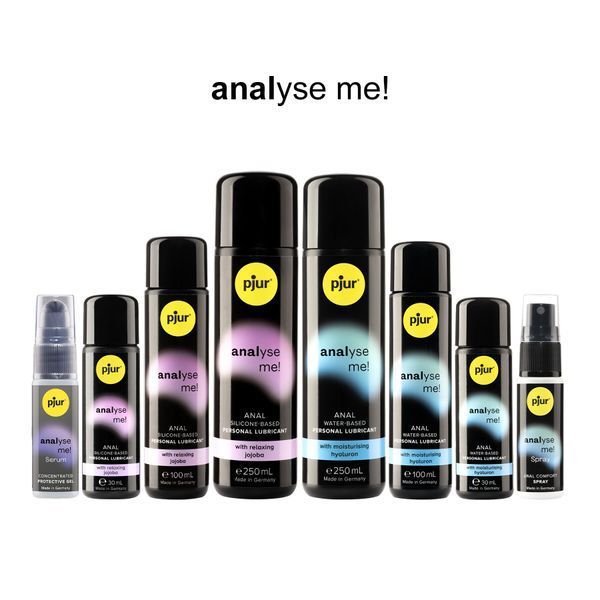 Анальная смазка pjur analyse me! Relaxing 250 мл, на силиконовой основе, с маслом жожоба PJ11290