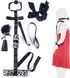 БДСМ-набор LOCKINK YEAHWOW Armbinder Restraint Set Black SX2843 фото 1