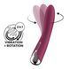 Вибратор точки G с вращением Satisfyer Spinning Vibe 1 Red, 2 мотора SX0558 фото 1
