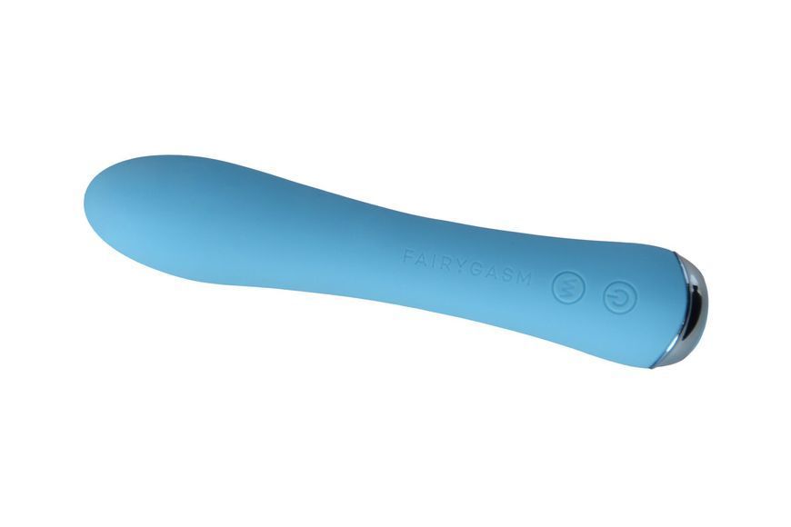 Вибратор с подогревом FairyGasm WowGenie blue, подогрев до 42 &deg;C SX0653