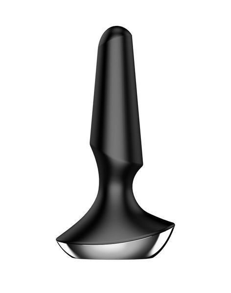 Анальная смарт-вибропробка Satisfyer Plug-ilicious 2 Black SO5444