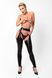 Леггинсы Noir Handmade F323 Rebel, XL, black, под латекс, с открытыми бедрами и ягодицами SX0372 фото 1