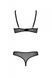 Еротичне боді Passion MARINA BODY, S/M, beige, з відкритими чашками SO9715 фото 4