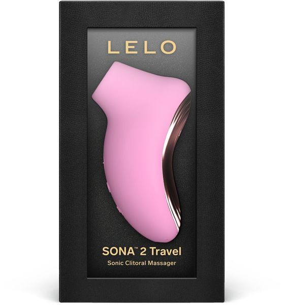Звуковой стимулятор клитора LELO SONA 2 Travel Pink, тревел-версия, 12 режимов SX0699