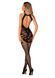 Сетчатый бодистокинг без рукавов Obsessive Bodystocking G331 S/M/L, black, с доступом SO7697 фото 4