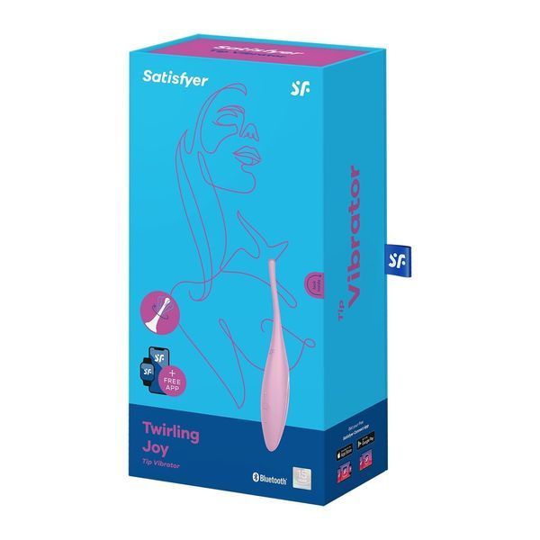 Смарт-вібратор для клітора Satisfyer Twirling Joy Pink SO5557