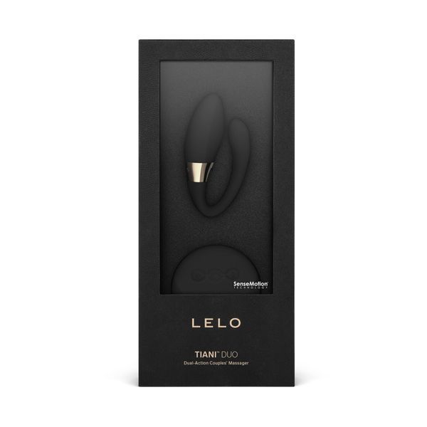 Вібратор для пар LELO Tiani Duo Black, 2 мотори, пульт ДК SO8117