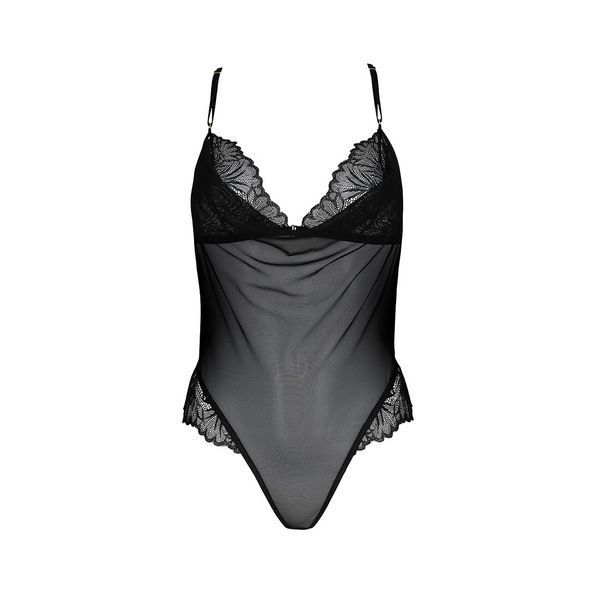 Боді Passion DELIENA BODY XXL/XXXL, black SO8417