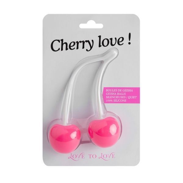 Вагінальні кульки Love To Love CHERRY LOVE, діаметр 3,5 см, маса 77 г SO1416