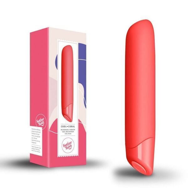 Вібратор SugarBoo Cool Coral, 10 рівнів інтенсивності SO6622