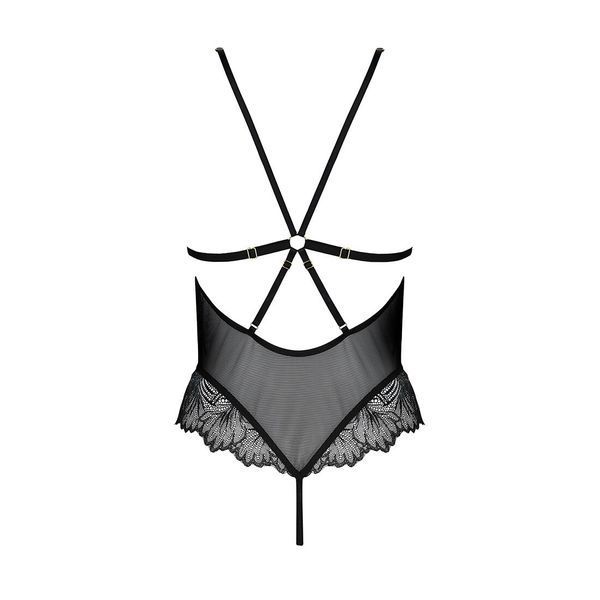 Боді Passion DELIENA BODY XXL/XXXL, black SO8417