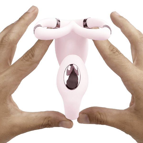 Смарт-вибратор для пар Adrien Lastic Venus + APP, двойной, можно носить под одеждой, 10 режимов SX1283