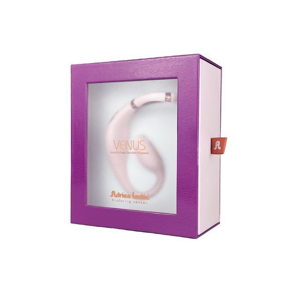 Смарт-вибратор для пар Adrien Lastic Venus + APP, двойной, можно носить под одеждой, 10 режимов SX1283