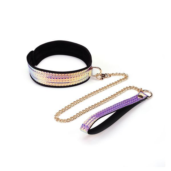 Набір Liebe Seele Pink G lossy 7pcs Bondage Kit, фіксатори, нашийник з повідцем, кляп, флогер, маска SO9507