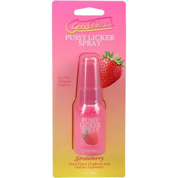 Спрей для інтимних пестощів Doc Johnson GoodHead Pussy Licker Spray - Strawberry 29 мл SX2530