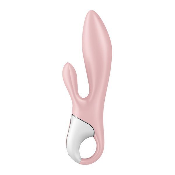 Вибратор-кролик надувной Satisfyer Air Pump Bunny 3, 12 режимов, двойной отросток SX2173