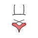 Комплект белья Passion PEONIA SET S/M red, бра, трусики SO8467 фото 4